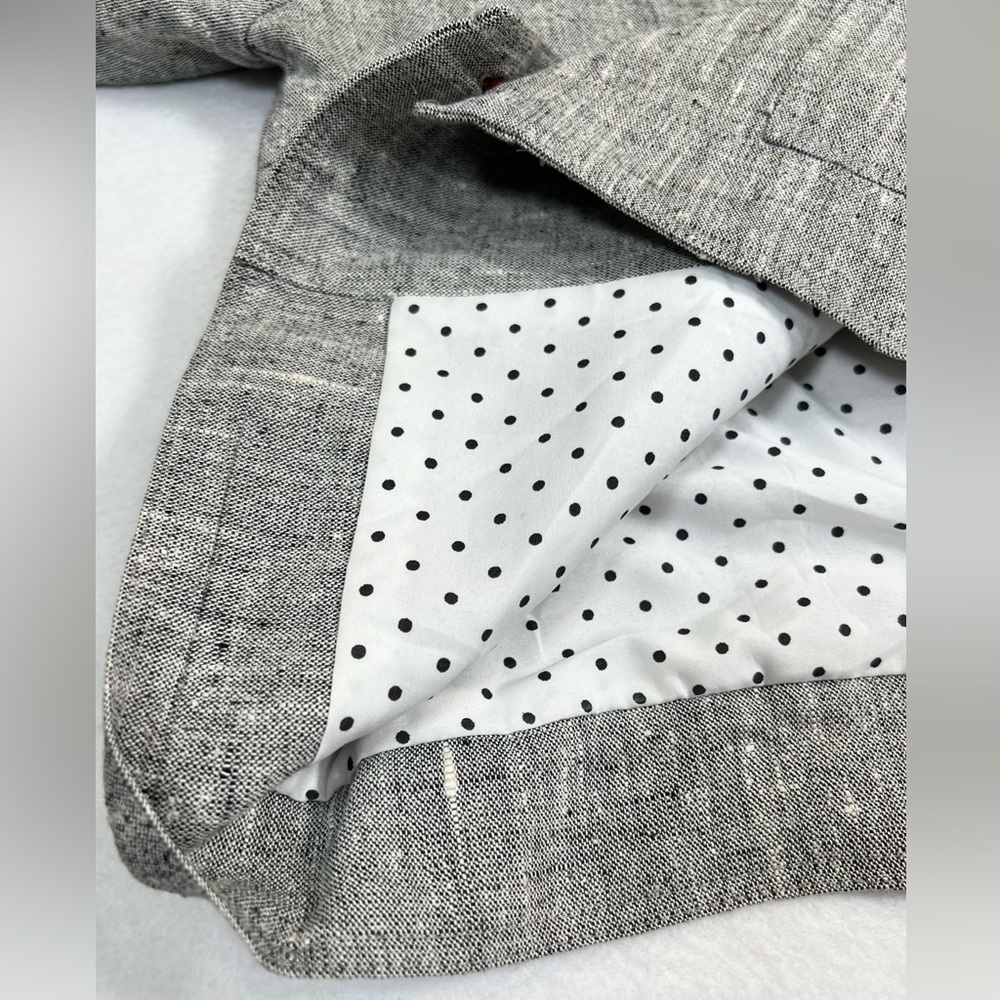 Garfield & Marks Cropped Button Front Blazer Line… - image 8